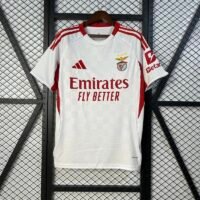 2025/26 Benfica Away Jersey (White)