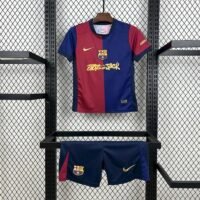 Travis Scott X Barcelona Home Kids Kit