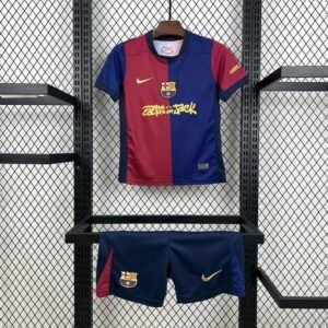 Travis Scott X Barcelona Home Kids Kit