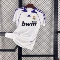 2007/08 Retro Real Madrid Home Jersey
