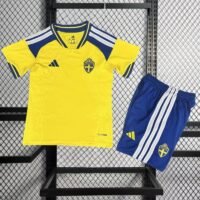 2026 World Cup Sweden Home Kids Kit