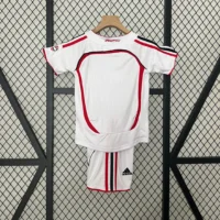 2006/07 Retro Ac Milan UCL Final Kids Kit