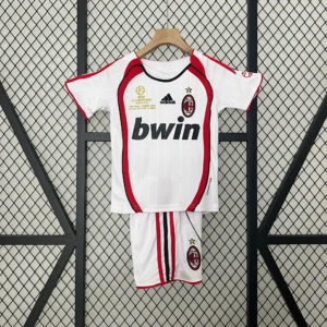 2006/07 Retro Ac Milan UCL Final Kids Kit