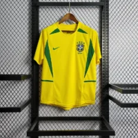 c27bbec553 2002 Retro Brazil Home Jersey