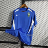 2002 Retro Brazil Away Jersey