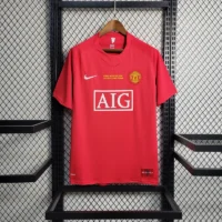 2007/2008 Retro Manchester United UCL Final Jersey