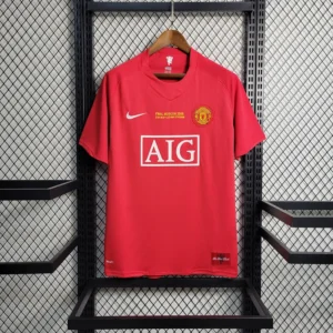 2007/2008 Retro Manchester United UCL Final Jersey