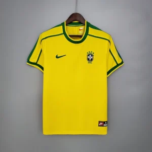 1998 Retro Brazil Home Jersey