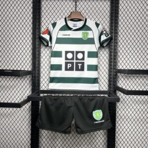 2002/03 Retro Sporting Home Kids Kit